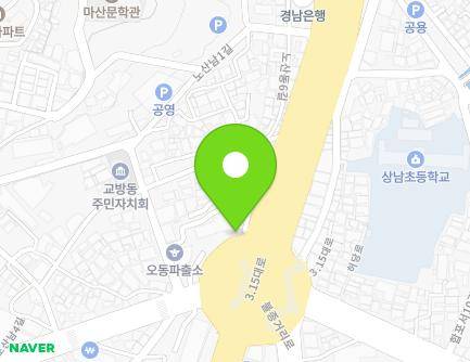 419 3·15-daero, Masanhappo-gu, Changwon-si, Gyeongsangnam-do, Republic of Korea Map