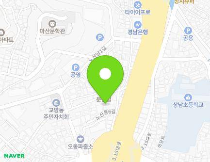 34 Nosandong 6-gil, Masanhappo-gu, Changwon-si, Gyeongsangnam-do, Republic of Korea Map