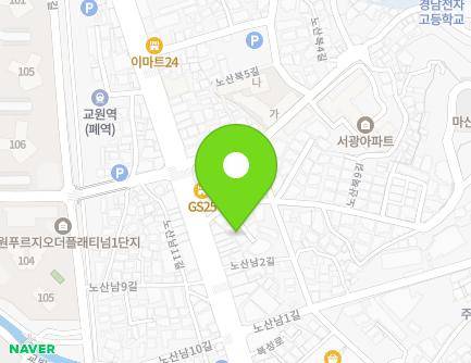 2-1 Nosanbuk 8-gil, Masanhappo-gu, Changwon-si, Gyeongsangnam-do, Republic of Korea Map