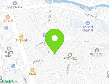 22 Nosanbuk 6-gil, Masanhappo-gu, Changwon-si, Gyeongsangnam-do, Republic of Korea Map