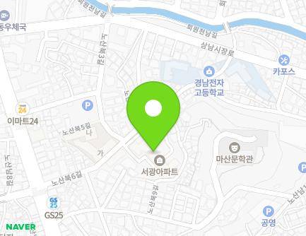 26 Nosanbuk 6-gil, Masanhappo-gu, Changwon-si, Gyeongsangnam-do, Republic of Korea Map