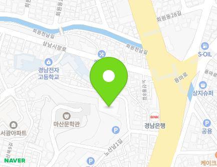 21 Nosandong 7-gil, Masanhappo-gu, Changwon-si, Gyeongsangnam-do, Republic of Korea Map