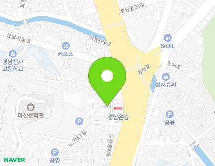 7 Nosandong 8-gil, Masanhappo-gu, Changwon-si, Gyeongsangnam-do, Republic of Korea Map