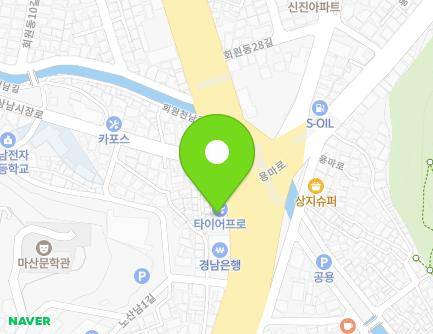 447 3·15-daero, Masanhappo-gu, Changwon-si, Gyeongsangnam-do, Republic of Korea Map