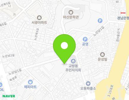 39-2 Nosannam 6-gil, Masanhappo-gu, Changwon-si, Gyeongsangnam-do, Republic of Korea Map