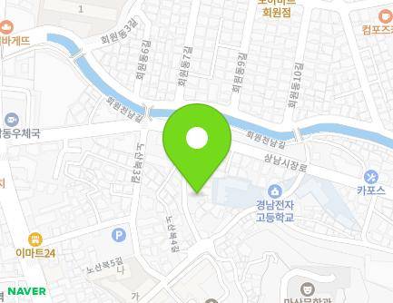 21-4 Nosanbuk 4-gil, Masanhappo-gu, Changwon-si, Gyeongsangnam-do, Republic of Korea Map