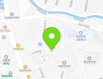 28-1 Nosanbuk 4-gil, Masanhappo-gu, Changwon-si, Gyeongsangnam-do, Republic of Korea Map