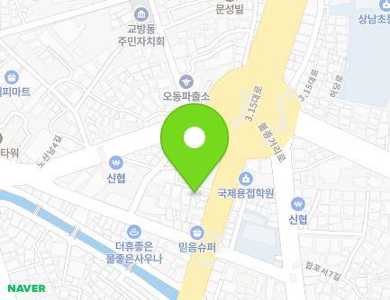 407-19 3·15-daero, Masanhappo-gu, Changwon-si, Gyeongsangnam-do, Republic of Korea Map