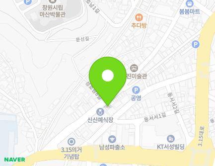 117 Monggojeong-gil, Masanhappo-gu, Changwon-si, Gyeongsangnam-do, Republic of Korea Map