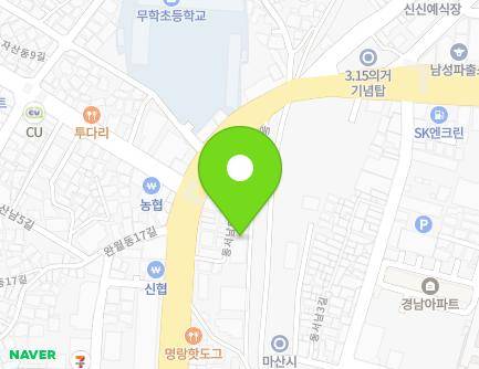 8 Dongseonam 5-gil, Masanhappo-gu, Changwon-si, Gyeongsangnam-do, Republic of Korea Map