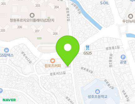 6 Seonghoseo 6-gil, Masanhappo-gu, Changwon-si, Gyeongsangnam-do, Republic of Korea Map