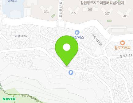 11 Seonghoseo 13-gil, Masanhappo-gu, Changwon-si, Gyeongsangnam-do, Republic of Korea Map