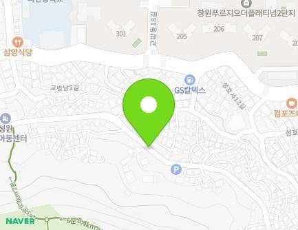 75 Gyobangnam 4-gil, Masanhappo-gu, Changwon-si, Gyeongsangnam-do, Republic of Korea Map