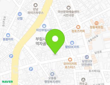 18-11 Dongseobuk 11-gil, Masanhappo-gu, Changwon-si, Gyeongsangnam-do, Republic of Korea Map
