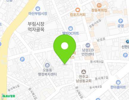 11-4 Dongseobuk 6-gil, Masanhappo-gu, Changwon-si, Gyeongsangnam-do, Republic of Korea Map