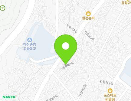 9 Banwolbuk 9-gil, Masanhappo-gu, Changwon-si, Gyeongsangnam-do, Republic of Korea Map