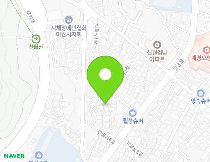 15-1 Banwolseo 5-gil, Masanhappo-gu, Changwon-si, Gyeongsangnam-do, Republic of Korea Map