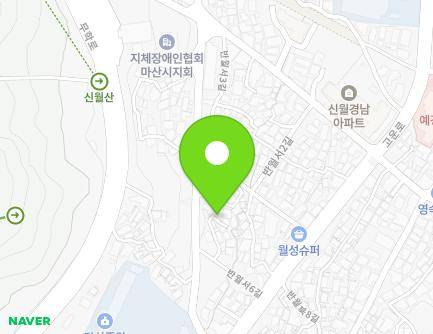 17-15 Banwolseo 4-gil, Masanhappo-gu, Changwon-si, Gyeongsangnam-do, Republic of Korea Map