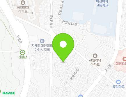 27 Banwolseo 1-gil, Masanhappo-gu, Changwon-si, Gyeongsangnam-do, Republic of Korea Map