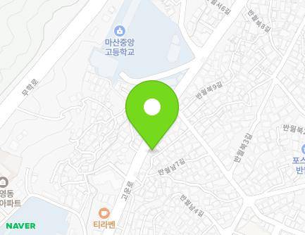 14 Banwollam 8-gil, Masanhappo-gu, Changwon-si, Gyeongsangnam-do, Republic of Korea Map