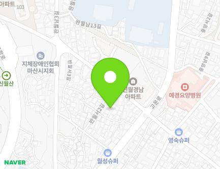 12-2 Banwolseo 1-gil, Masanhappo-gu, Changwon-si, Gyeongsangnam-do, Republic of Korea Map