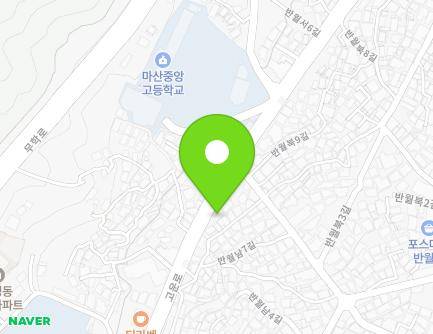 6-2 Banwollam 8-gil, Masanhappo-gu, Changwon-si, Gyeongsangnam-do, Republic of Korea Map