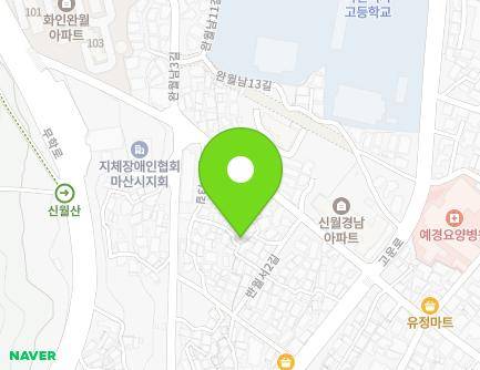 24 Banwolseo 1-gil, Masanhappo-gu, Changwon-si, Gyeongsangnam-do, Republic of Korea Map