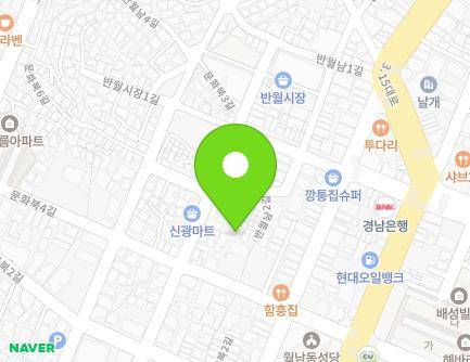 39-11 Banwollam 2-gil, Masanhappo-gu, Changwon-si, Gyeongsangnam-do, Republic of Korea Map
