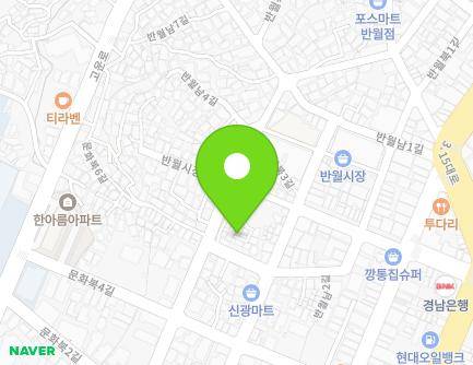 58-30 Banwollam 2-gil, Masanhappo-gu, Changwon-si, Gyeongsangnam-do, Republic of Korea Map