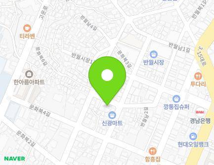 51 Banwollam 2-gil, Masanhappo-gu, Changwon-si, Gyeongsangnam-do, Republic of Korea Map
