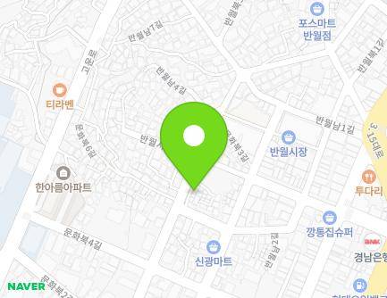 58-8 Banwollam 2-gil, Masanhappo-gu, Changwon-si, Gyeongsangnam-do, Republic of Korea Map