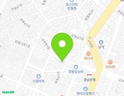 13 Banwolsijang 1-gil, Masanhappo-gu, Changwon-si, Gyeongsangnam-do, Republic of Korea Map