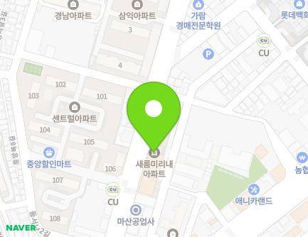 39 Dongseodong 3-gil, Masanhappo-gu, Changwon-si, Gyeongsangnam-do, Republic of Korea Map