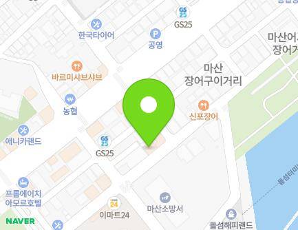 91 Susan 2-gil, Masanhappo-gu, Changwon-si, Gyeongsangnam-do, Republic of Korea Map
