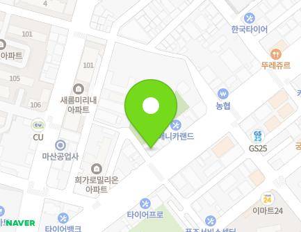 279-2 Haean-daero, Masanhappo-gu, Changwon-si, Gyeongsangnam-do, Republic of Korea Map