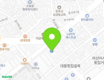 74 Dongseodong 2-gil, Masanhappo-gu, Changwon-si, Gyeongsangnam-do, Republic of Korea Map