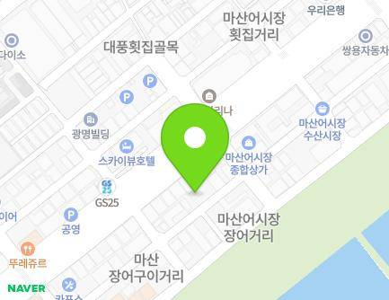 89 Susan 1-gil, Masanhappo-gu, Changwon-si, Gyeongsangnam-do, Republic of Korea Map