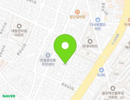 47 Jungangnam 4-gil, Masanhappo-gu, Changwon-si, Gyeongsangnam-do, Republic of Korea Map