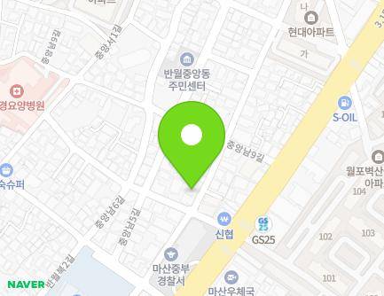 21 Jungangnam 4-gil, Masanhappo-gu, Changwon-si, Gyeongsangnam-do, Republic of Korea Map