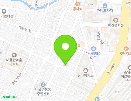 24 Jungangnam 8-gil, Masanhappo-gu, Changwon-si, Gyeongsangnam-do, Republic of Korea Map