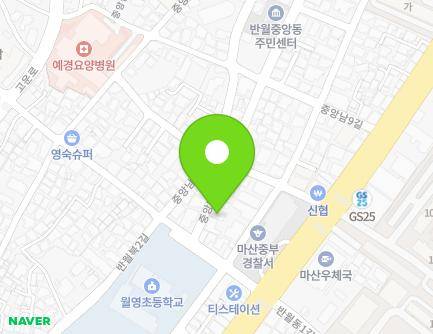 6 Jungangnam 5-gil, Masanhappo-gu, Changwon-si, Gyeongsangnam-do, Republic of Korea Map