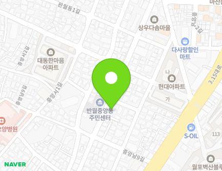 46 Jungangnam 5-gil, Masanhappo-gu, Changwon-si, Gyeongsangnam-do, Republic of Korea Map