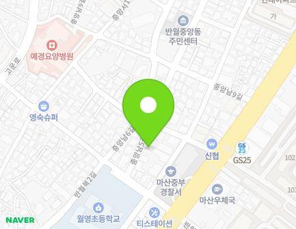 10 Jungangnam 5-gil, Masanhappo-gu, Changwon-si, Gyeongsangnam-do, Republic of Korea Map
