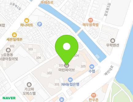 67 Odongdong 14-gil, Masanhappo-gu, Changwon-si, Gyeongsangnam-do, Republic of Korea Map