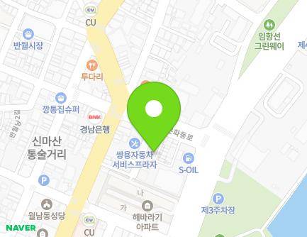 15 Munhwadong 2-gil, Masanhappo-gu, Changwon-si, Gyeongsangnam-do, Republic of Korea Map