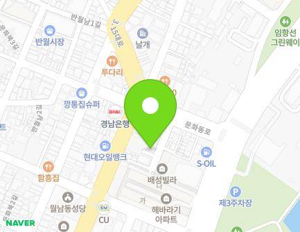 6-20 Munhwadong-ro, Masanhappo-gu, Changwon-si, Gyeongsangnam-do, Republic of Korea Map