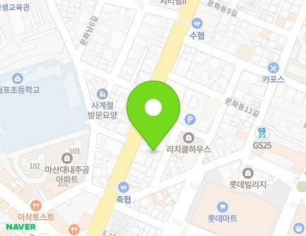 7-1 Munhwadong 12-gil, Masanhappo-gu, Changwon-si, Gyeongsangnam-do, Republic of Korea Map