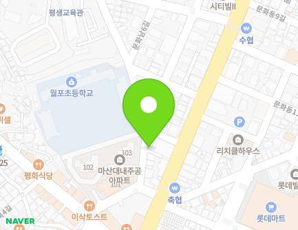 28 Woryeongbuk 15-gil, Masanhappo-gu, Changwon-si, Gyeongsangnam-do, Republic of Korea Map