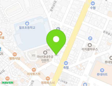 24 Woryeongbuk 15-gil, Masanhappo-gu, Changwon-si, Gyeongsangnam-do, Republic of Korea Map