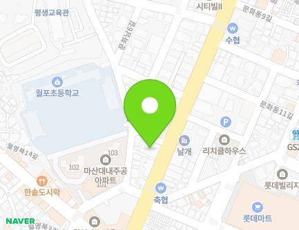 23 3·15-daero, Masanhappo-gu, Changwon-si, Gyeongsangnam-do, Republic of Korea Map
